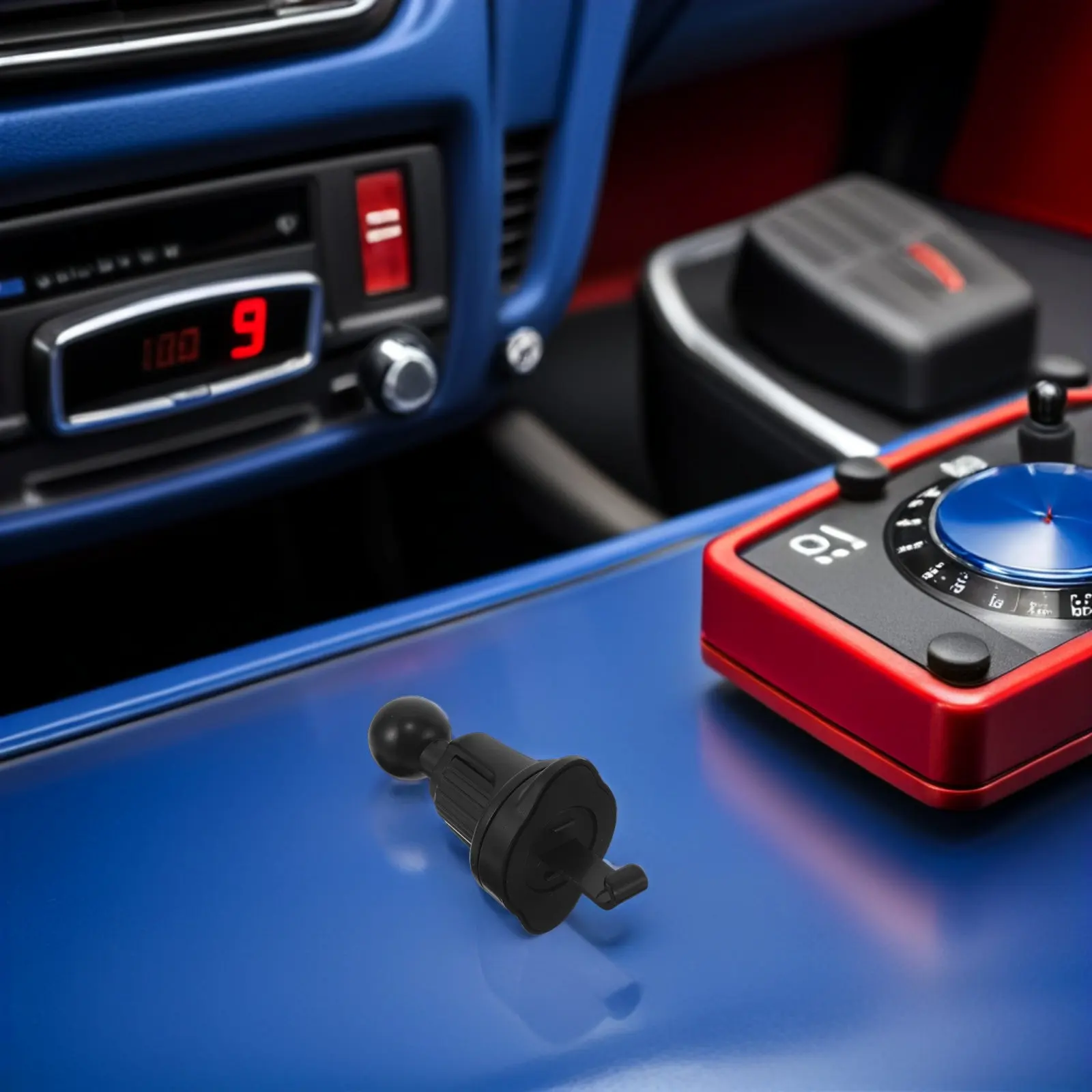 Air Vent Car Phone Holder Base Universal Ball Head Mount Clip for Secure Stable Driving Navigation Handsfree Calls Compact Vent