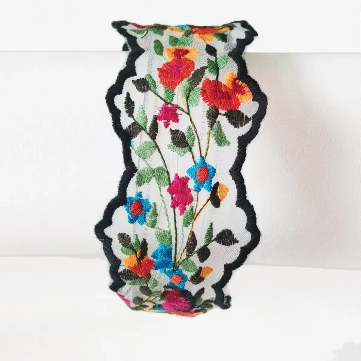 عصابة رأس مصنوعة يدويًا على شكل زهرة للنساء، عصابة رأس على شكل زهرة على الطراز القديم للنساء، تصميم شخصي، عصابة رأس بحافة واسعة