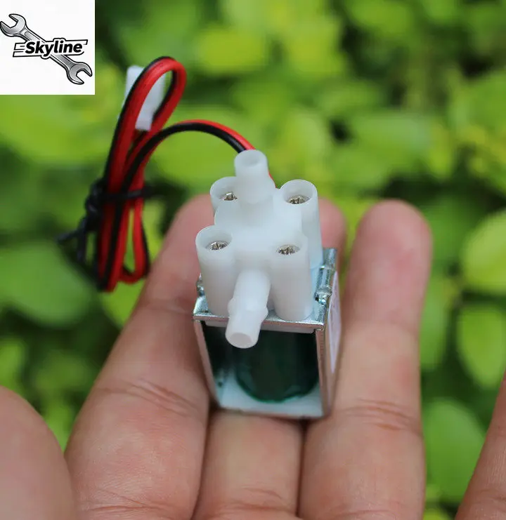 DC12V Mini Normally Closed Solenoid Valve, Electric Exhaust Control Component For Watering, Water & Gas Circuit Switching