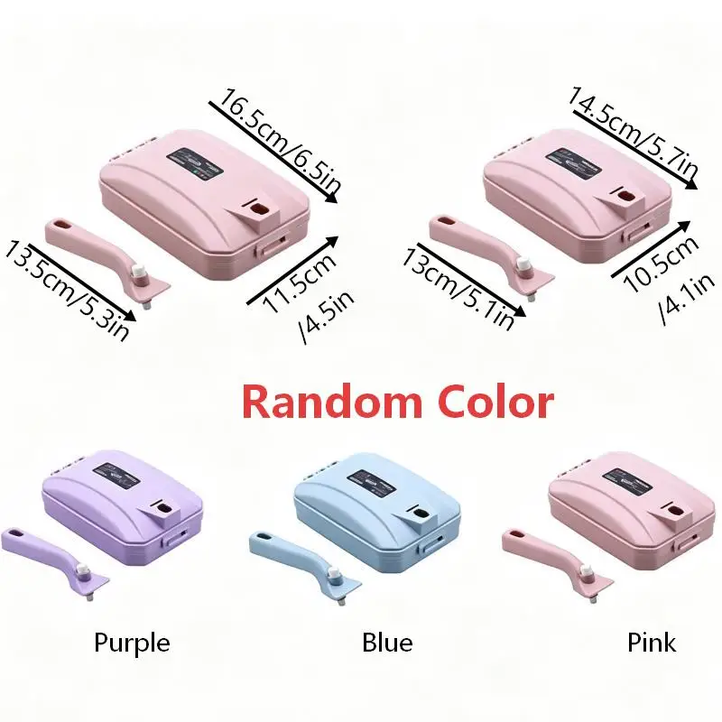 1PC Random Color Short Handle Sofa Dust Cleaning Roller With Waste Collector Soft Nylon Bristle for Pile Carpet Beds Living Room