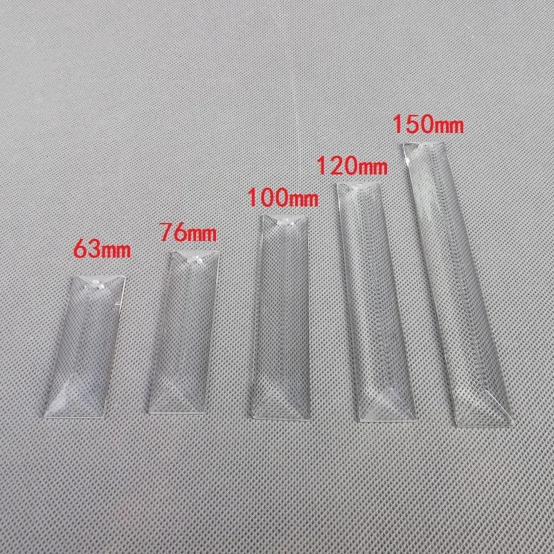 

10 шт. 63/76/100/120/150 мм треугольная полоса, хрустальная подвесная лампа-призма, освещение, подвесная люстра «Ловец солнца», свадебная вечеринка