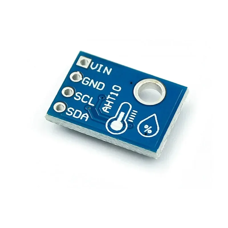 AHT10 Temperature & Humidity Sensor Module High Accuracy Digital Probe, Replacement for SHT20, I2C Communication, for Arduino