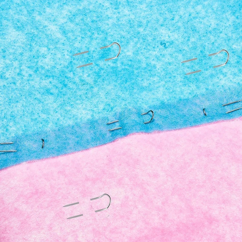 50 قطعة معدنية اللحف U دبابيس شوكة دبابيس الحرفية مستقيم اللحف إبرة للخياطة النسيج الحرفية صنع المجوهرات دبابيس الخياطة