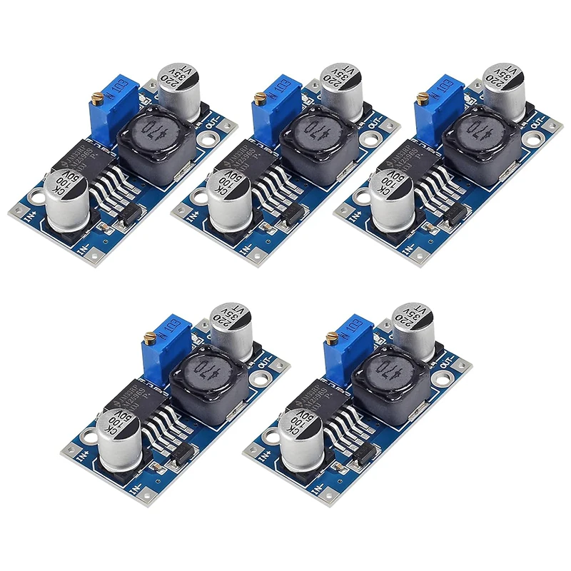 1-5PCS LM2596 Step-Down Module DC-DC Adjustable Buck Converter Voltage Regulator Conversion Power Supply Module LM2596