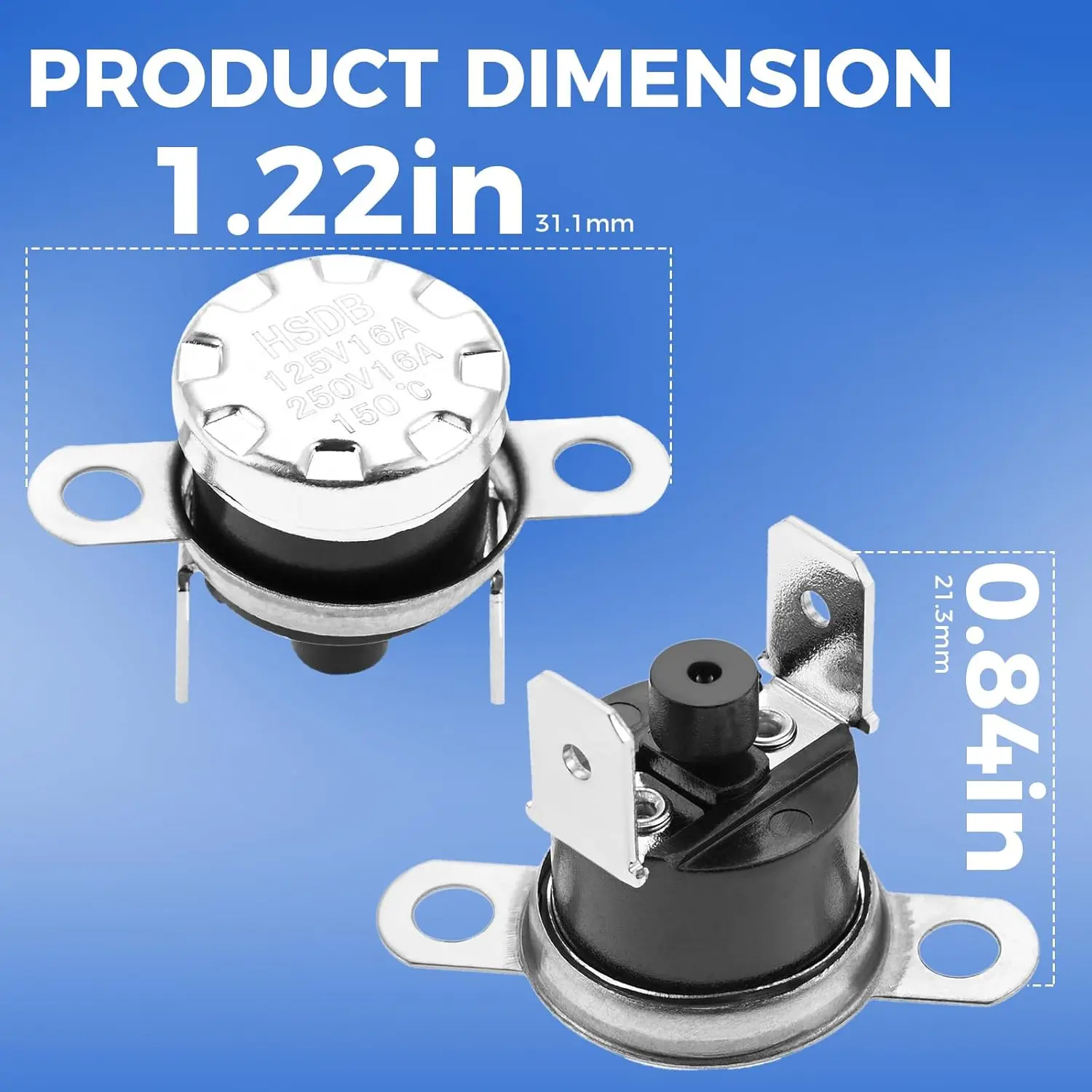 3850870019 استبدال محدد ترموستات الثلاجة بالصمامات الحرارية 958530285 لـ Dometic DOMA FPR DM2652 RV 150 ° ج الحماية