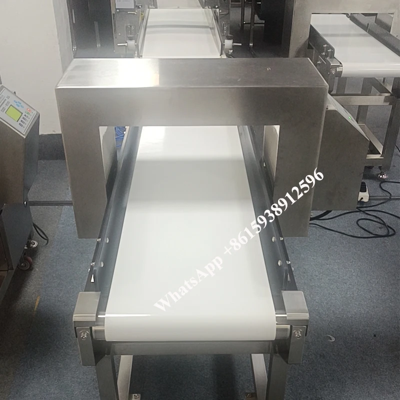 Detector de Metales para alimentos, aperitivos empaquetados, queso, hierro, detección de 110V, 220V, café en polvo, equipo de detección de cobre