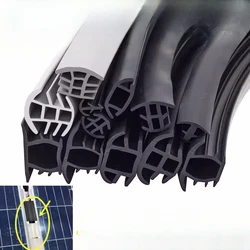 Custom Gap Cover Rubber-Plastic T-Shaped Solar Photovoltaic Sealing Strip - Waterproof Weatherproofing for Outdoor Installations
