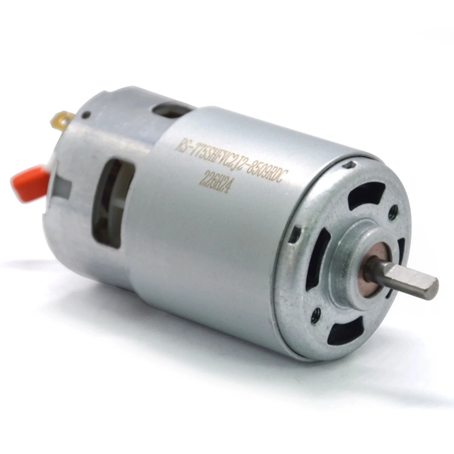 775 DC motor 6V 10000 rpm 12V 20000 rpm Charging drill motor with fire extinguishing capacitor power motor