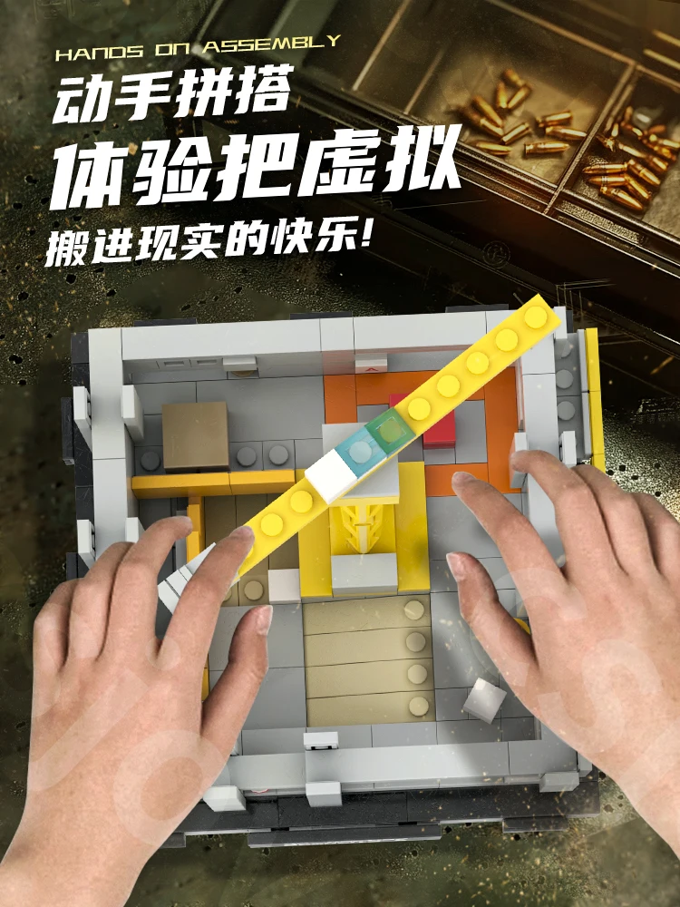 نموذج مكعبات بناء خريطة الدوار CS2/CSGO الأصلية - لعبة ميرش القابلة للجمع، هدية الألعاب وزخرفة تمثال المكتب