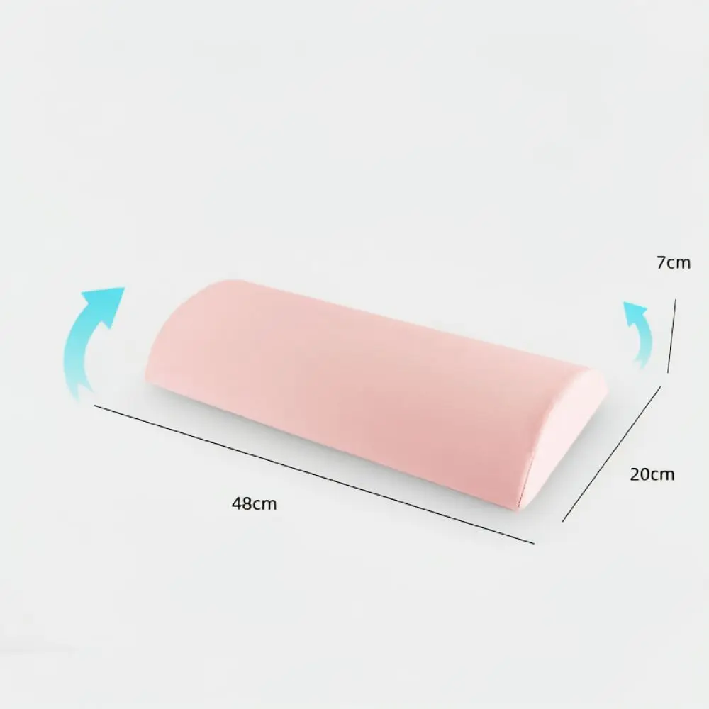 For Yuemenglv Memory Foam Lumbar Support Pillow Bed Back Cushion Sleeping Waist Protector Ergonomic Spine Comfort Bedding