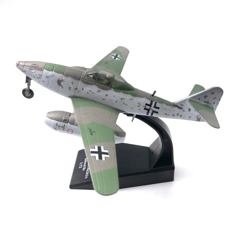 

1/72 Scale German Jet Fighter Me-262 Model and Display Stand Collectible Gifts Alloy airplane toy metal Mini for Displays