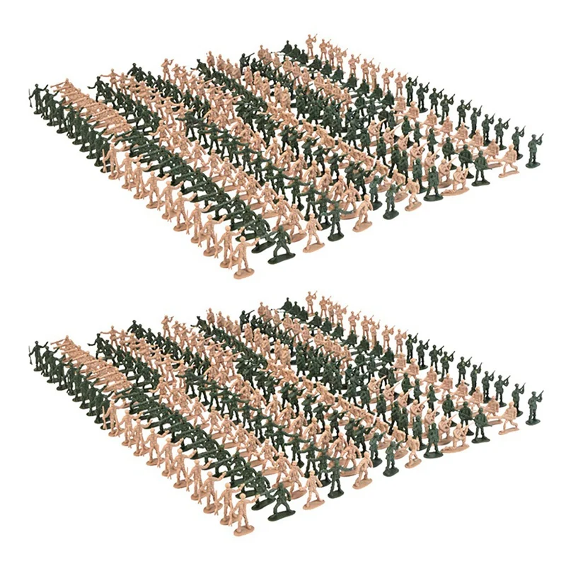

【Flash Sale】720Pcs 1/72 DIY Simulation Plastic Soldiers Figurine Figures Model Mini Soldier Figures Sand Table Accessories