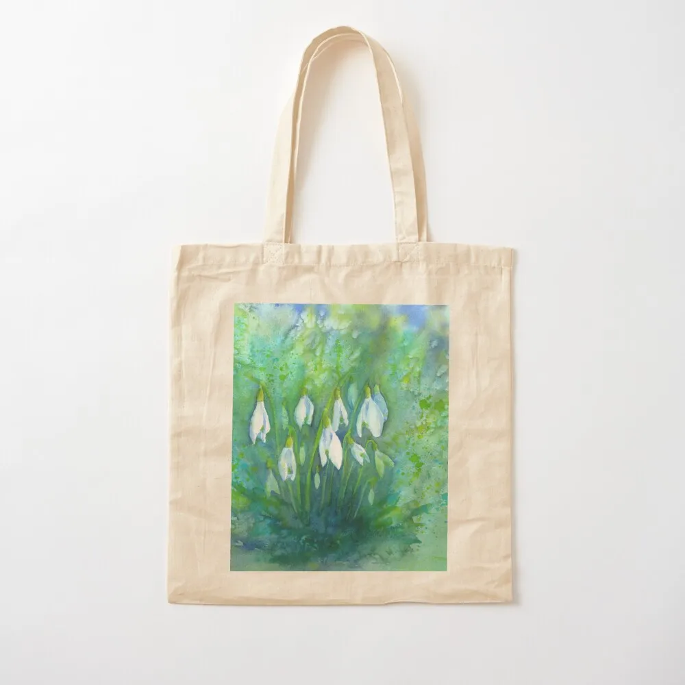 First signs of spring Tote Bag reusable shopping bag custom canvas bag tote university