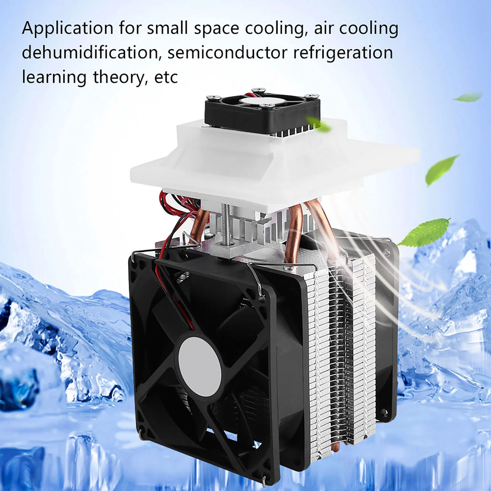 

12V Semiconductor Refrigeration Thermoelectric Peltier Air Cooling Dehumidification System