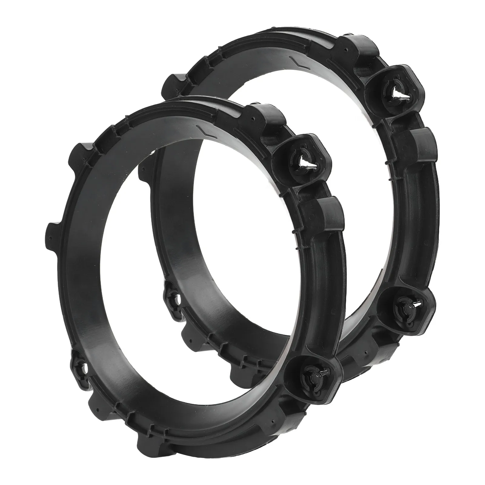7 in Headlight Bezel Mounting Ring Bracket Head Lamp Holder Retainer Replacement for Jeep Wrangler TJ Models 1997‑2006
