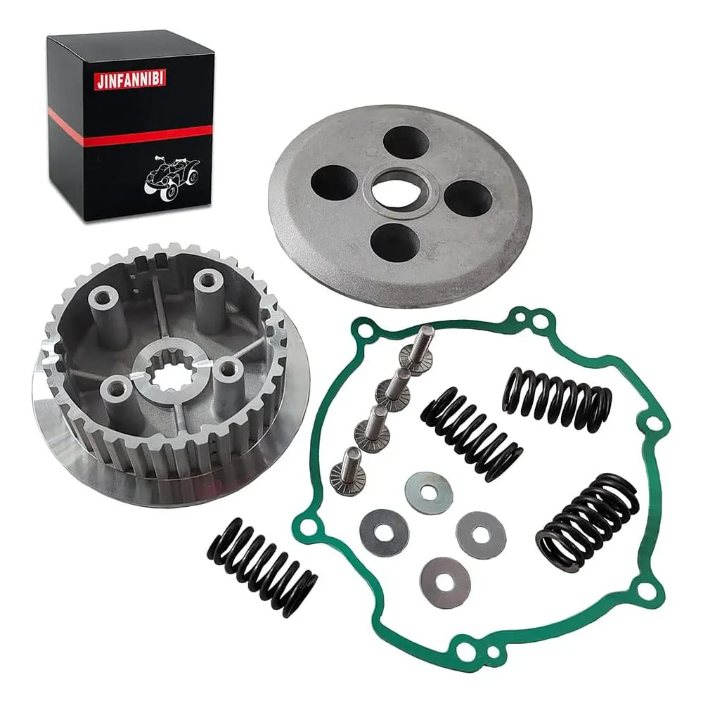 Dla Kawasaki KX85 2001-2008 2009 2010 2011 2022 centrum sprzęgła wewnętrzna piasta zewnętrzna płytka dociskowa zestaw uszczelek
