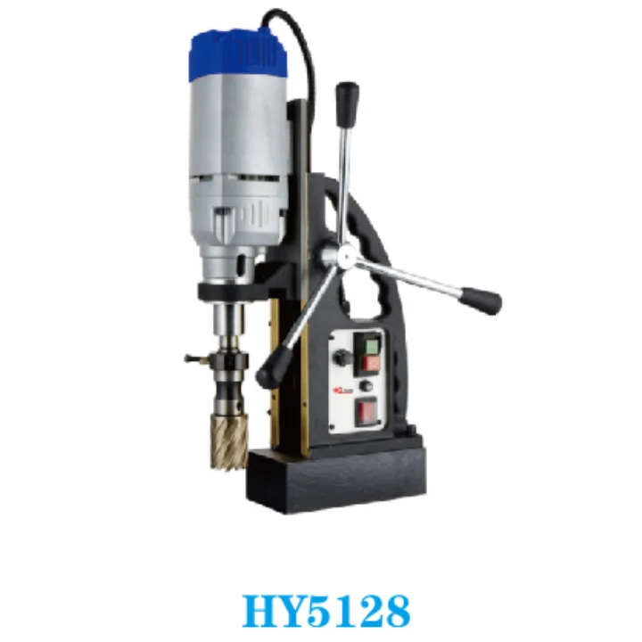 

HY5128 28mm twist drill 1500w wholesale magnetic base drill portable taladro magnetico magnetic drill machine HYstrong price