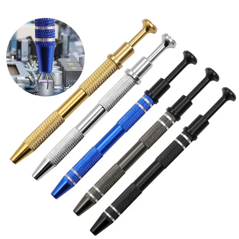 4 Claws Tweezers IC Extractor Electronic Component Spring Picking Pen Chip Screws Grab Mobile Phone Motherboard Repair Hand Tool