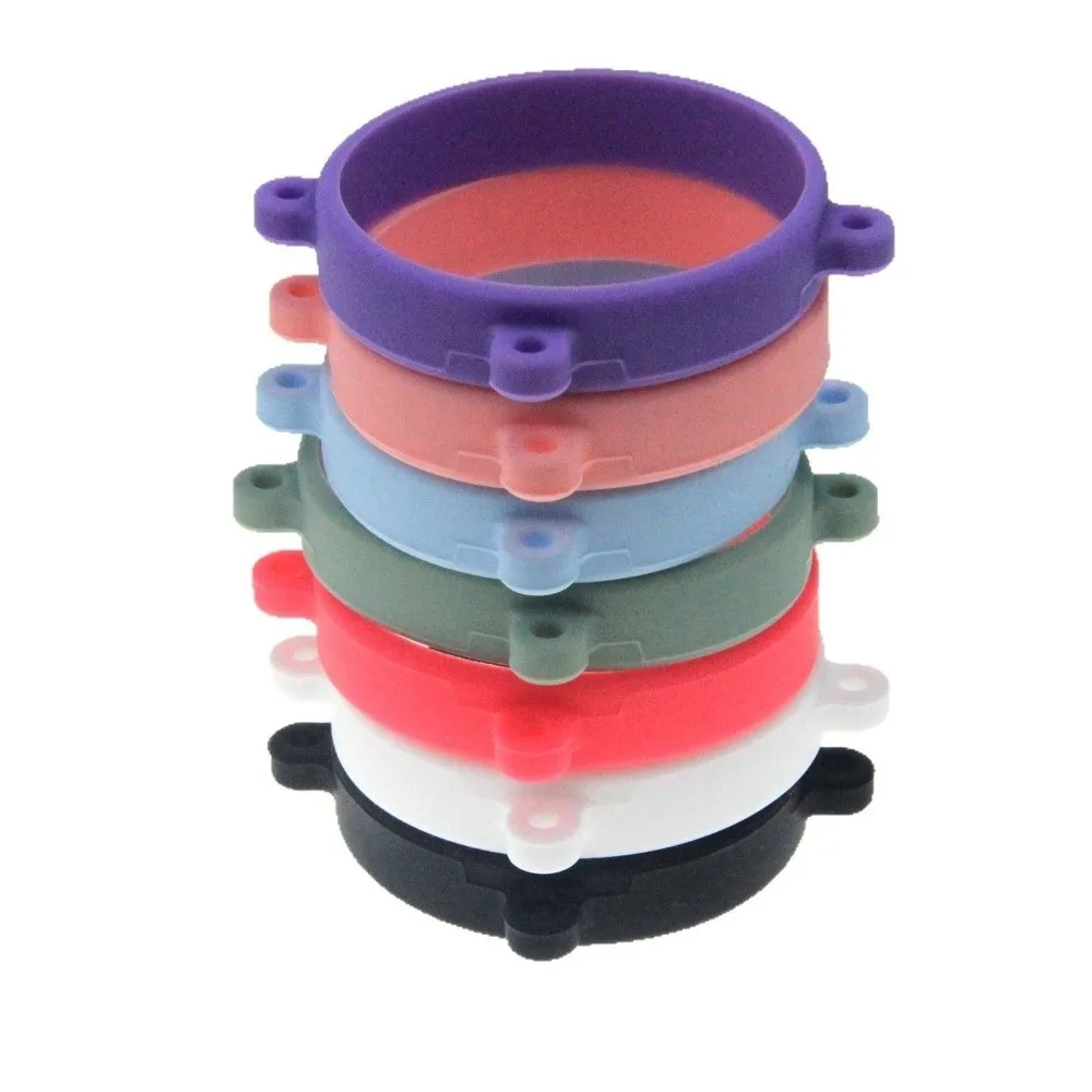 Reusable Soft Silicone Silicone Ring Strap Handle Strap ​Prevent Fall​ ​Cup Sleeve Sling Carrier for Daily/Travel Use