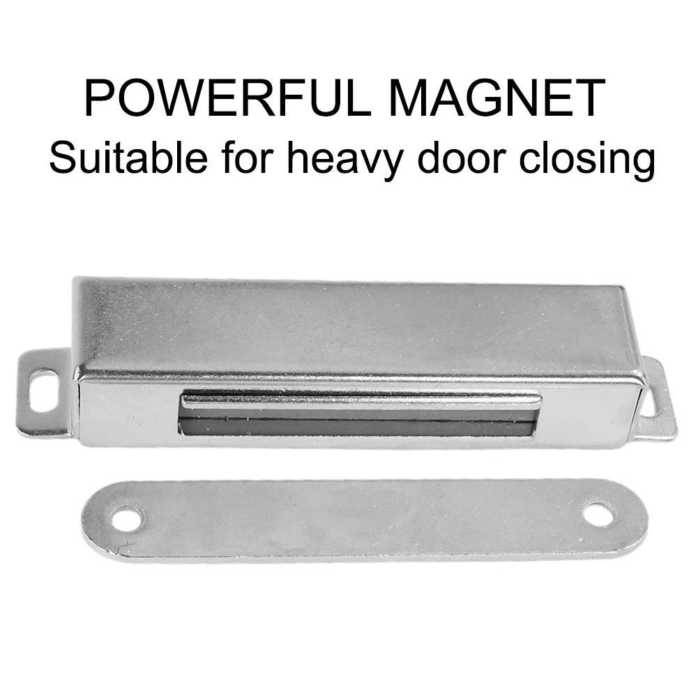 Cabinet Magnetic Catch Door Stops Hidden-Door Closer With Screw For Closet Cupboard Furniture Hardware 40kg Load Bearing