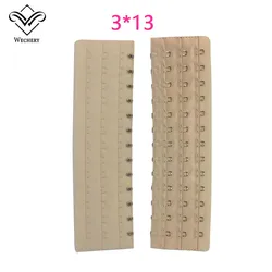 Slimming Belt Extenders for Waist Cincher Accessories Black Nude, 3*13 Row Hook, 25cm