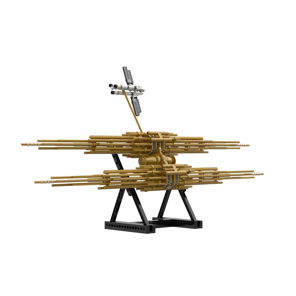 MOC Movie Project Hail Mary Bricks Model Rockys Home Spacecraft Building Blocks Creative Assembly Toys Aldult DIY Birthday Gifts