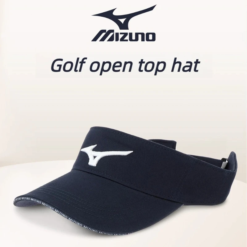 classic-mizuno-golf-tennis-cap-unisex-adjustable-size-uv-sun-protection-sports-hat-for-golf-tennis-running-training-daily-wear