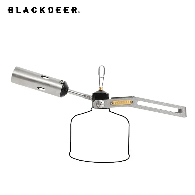 BLACKDEER Butane Gas Lighter Gun Professional Gas Torch Burner Nozzle Flamethrower Flame Flame Gun Gas Butane Torch Strong Fire