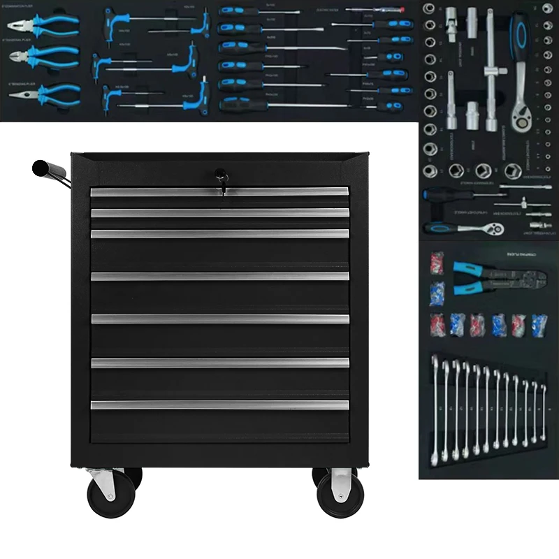 

Xuanrong Factory Hot Sales Modern Design Work Bench Tool Cabinet Workshop Heavy Duty Tool Box Roller Cabinet