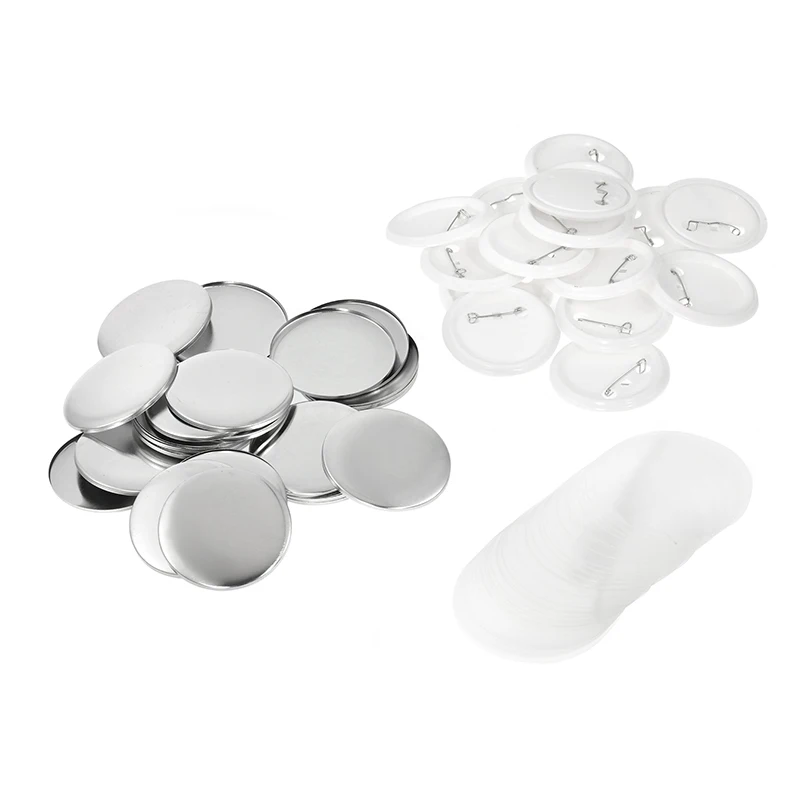 25-58mm Button Maker Kit 1000Pcs Button and and Circle Cutter Badge Maker Machine DIY Button Badge Makers Press