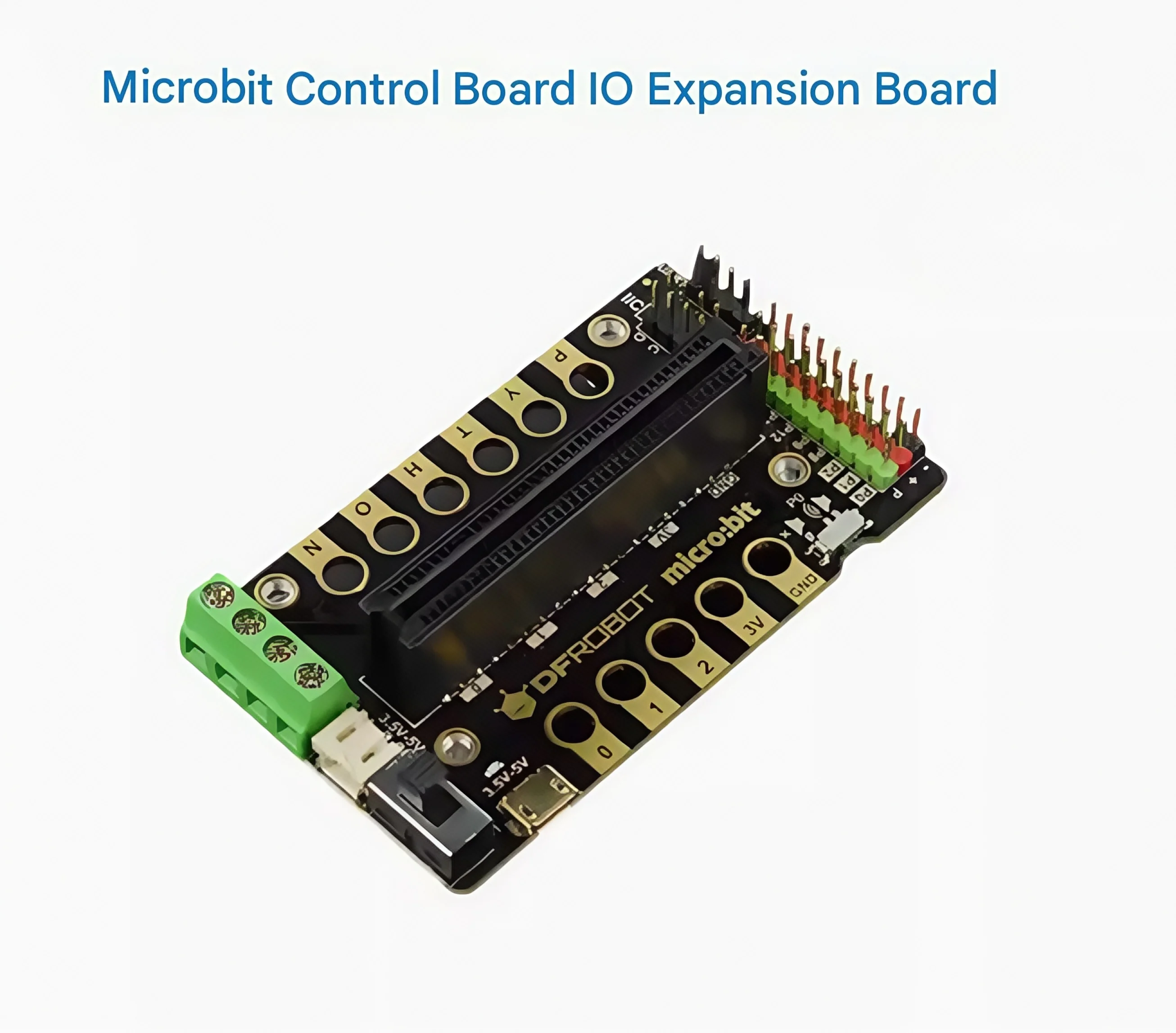 

Плата управления Microbit, плата расширения ввода-вывода, плата разработки линии USB, детское программирование, программирование Jigong, dfrobot