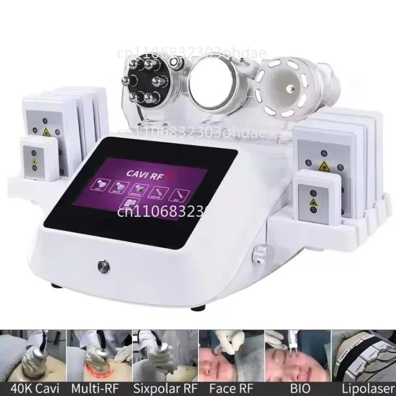 

Машина для похудения с липогардами 6-в-1 Супер лимфатическая машина для похудения, контурная машина для тела, регулируемый формирователь тела для живота