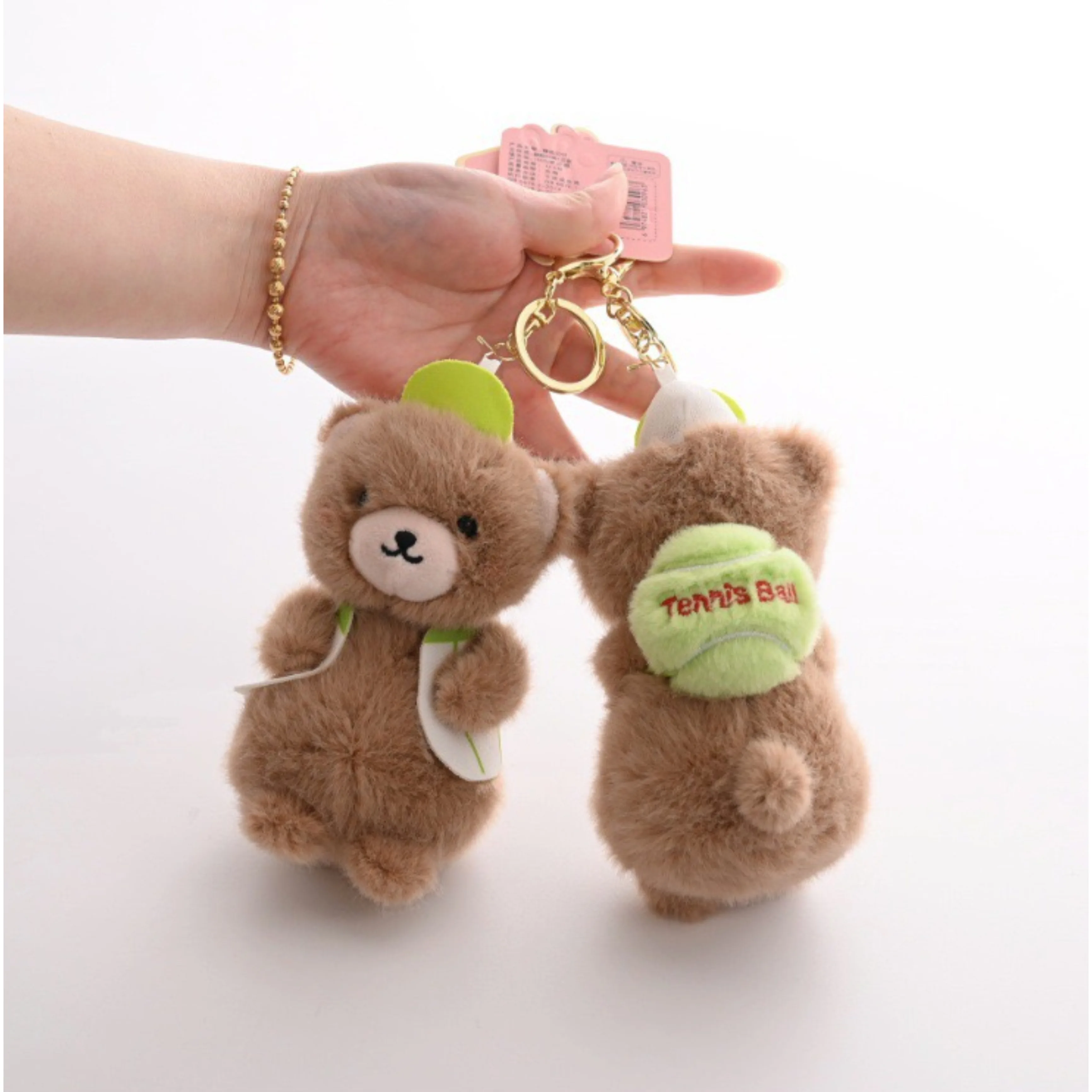 13cm Uroczy Pluszowy Miś Miękka Zabawka Kawaii Kreskówkowy Miś Lalka Ozdoba do Torby Brelok Prezent dla Dzieci