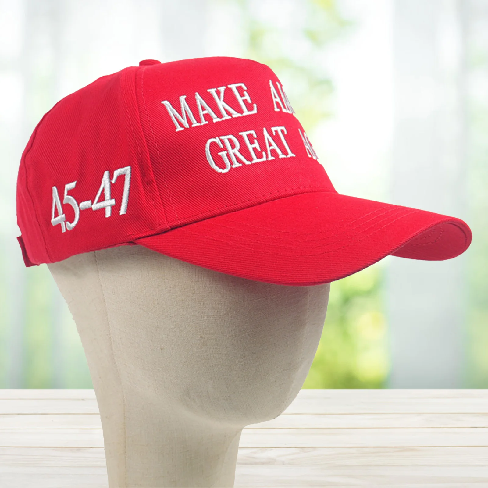 Man Woman Red Baseball Hat Make America Great Again Donald Trump Election Trucker Hat Adjustable Sun Protection Dad Hats