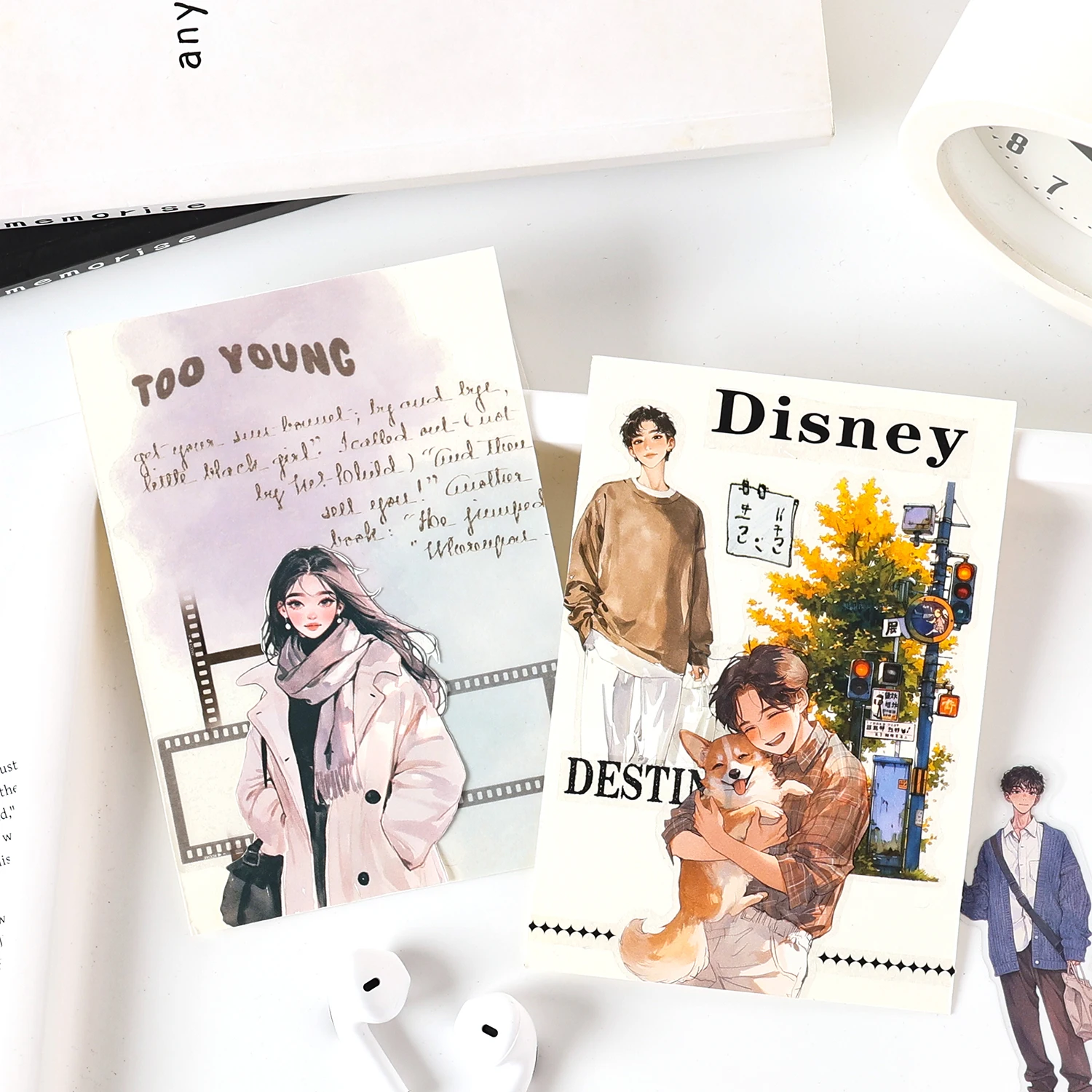 سكرابوكينغ ملصقات 20/120 قطعة Kawaii شخصية ملصق حزمة DIY بها بنفسك الهاتف الأمتعة دراجة نارية حقيبة كمبيوتر محمول أعواد تزيين #6