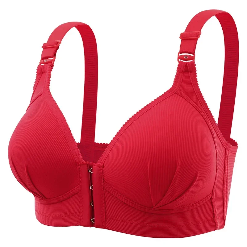 Wireless Front Button Maternity Nursing Bra Thin Seamless Comfort Pregnant Women Breastfeeding Bra
