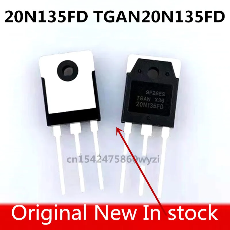 Original 5pcs/  20N135FD TGAN20N135FD  20A 1350V IGBT TO-3P New In stock