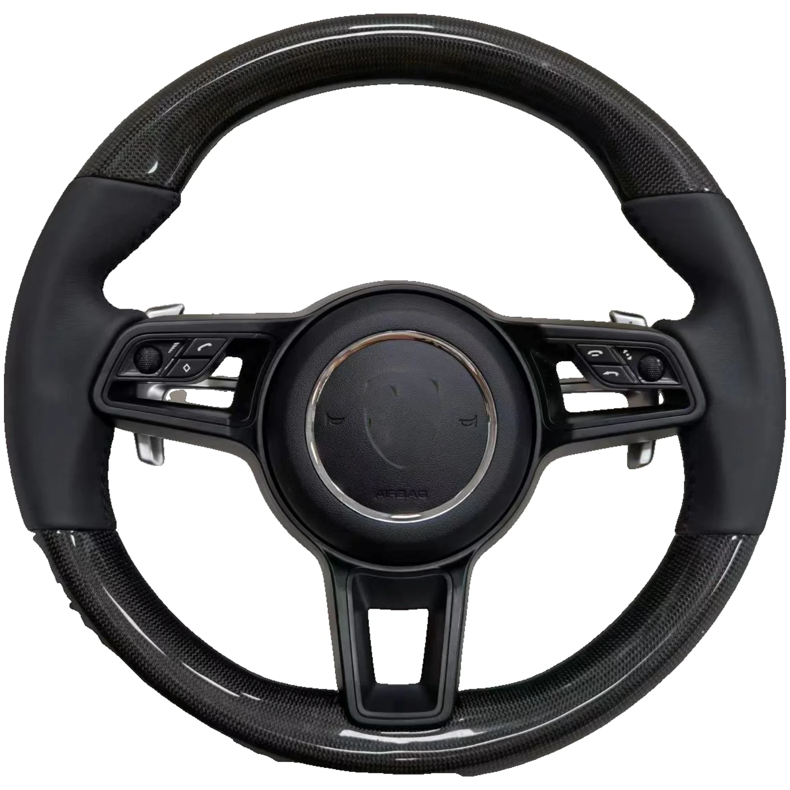 

Руль из углеродного волокна для Macan Taycan Cayman Panamera Cayenne, руль 958 981 718 991 911 Boxster