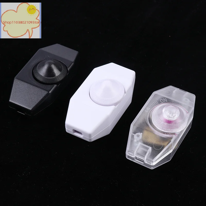 [HM]220v 1a Lamp Dimmer Cord Temperature Regulating Speed Regulating Rotary Switch