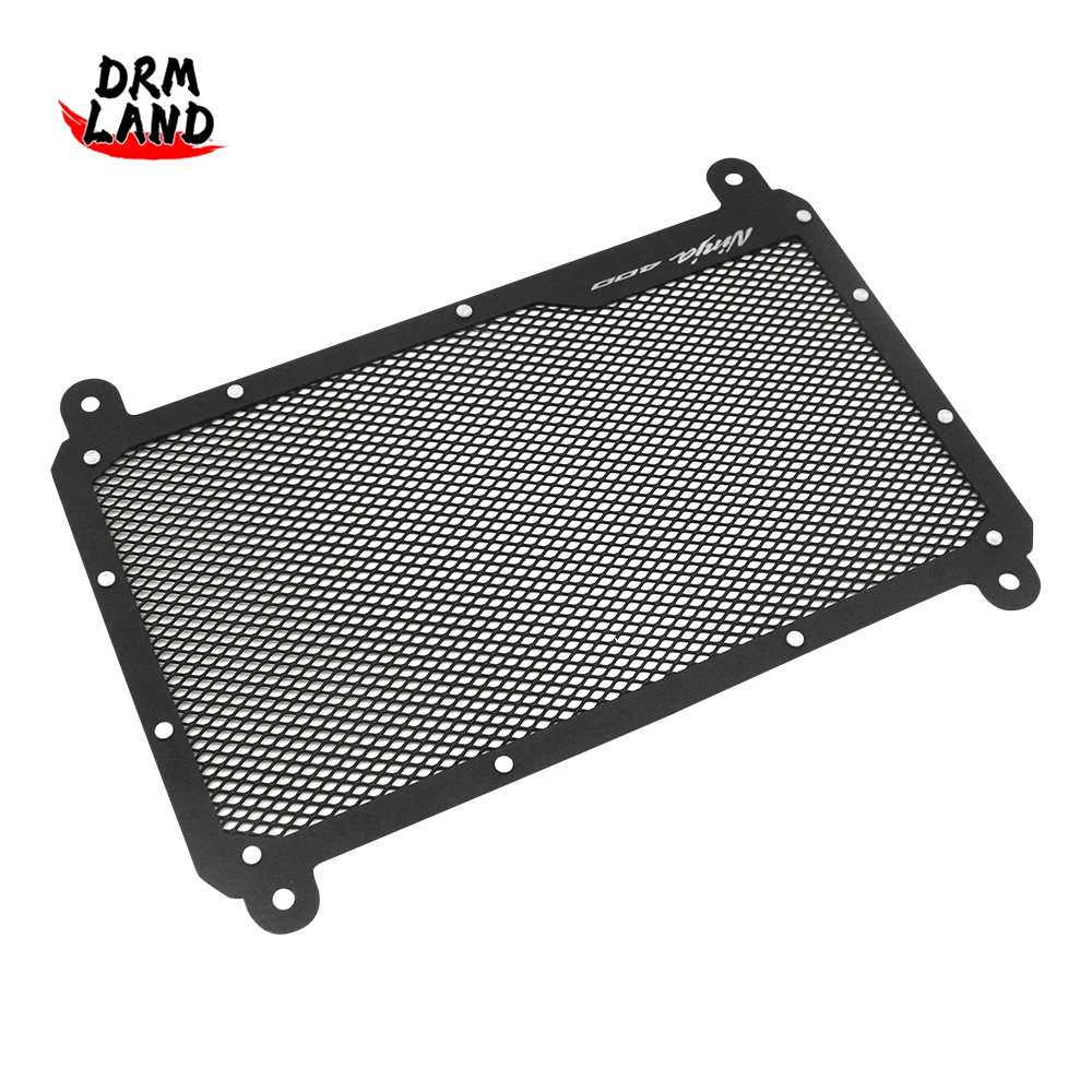 غطاء شبكة مشعاع من الألومنيوم ، ملحقات دراجة نارية ، شواية ، نينجا 400 كاواساكي ، نينجا ، Z400 ، Z ، واقي ،