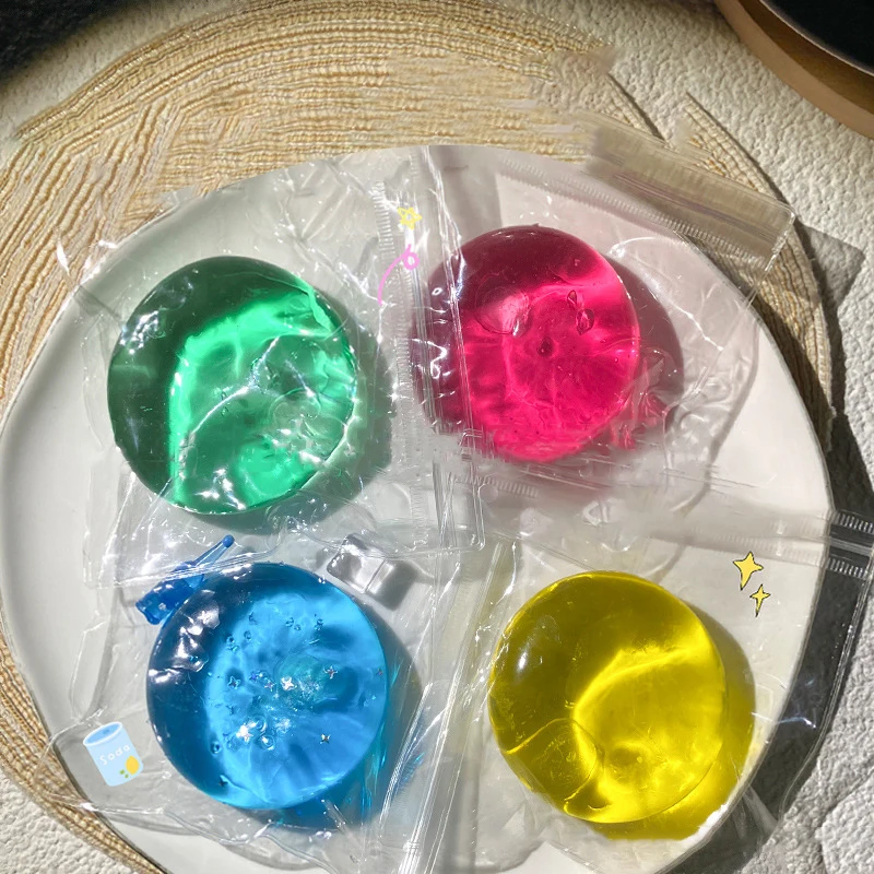 

Цельный мультяшный сенсорный инструмент для снятия стресса, мяч для снятия стресса, медленный шарик для сжимания, портативный силиконовый зажим для детей и взрослых