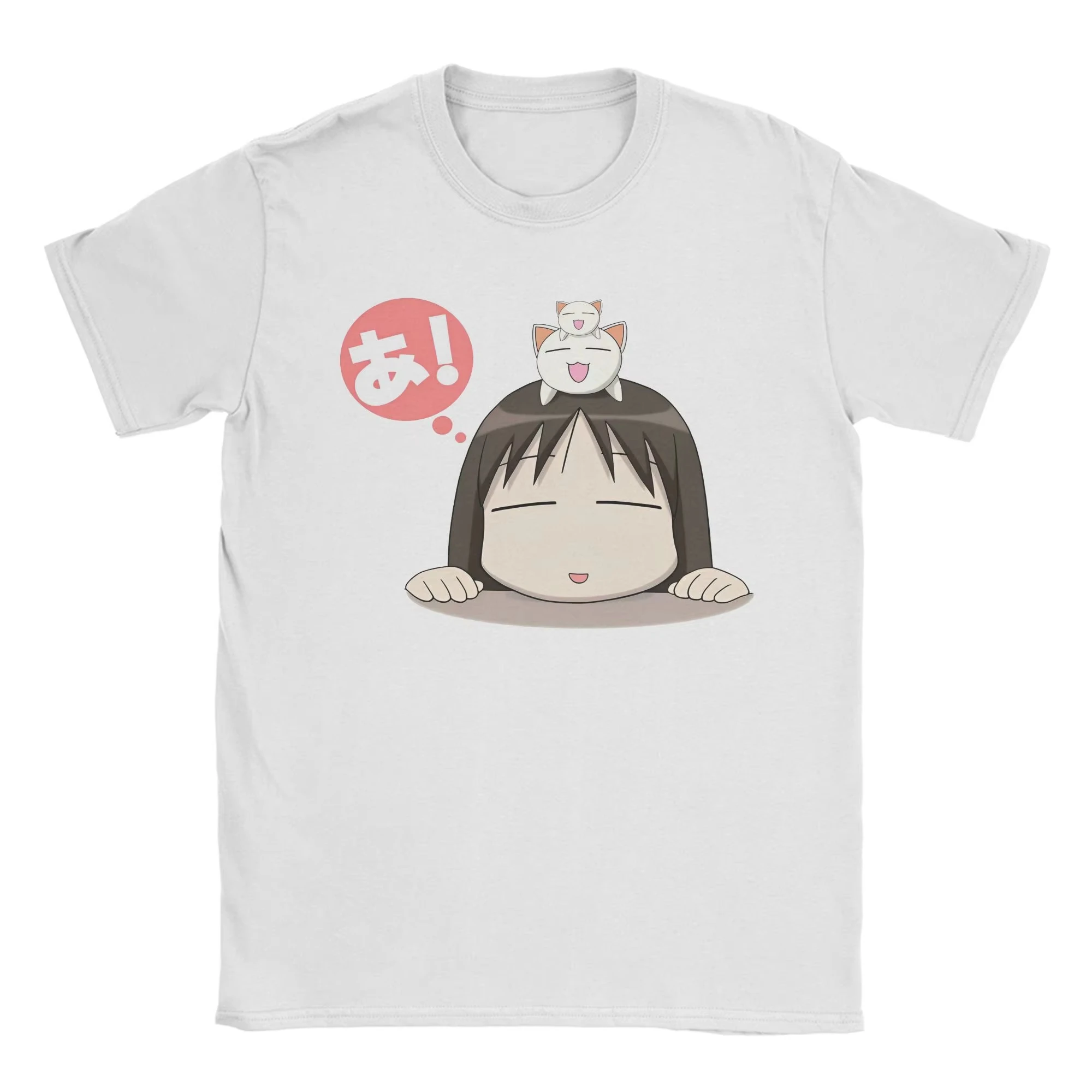 Azumanga Daioh Ayumu Kasuga T-Shirt für Herren und Damen, aus Baumwolle, mit grafischem Aufdruck, kurzärmelig, im Harajuku-Stil, Kawaii-Design, ideal für den Sommer, lässig, im Sonderangebot. – Detail 3