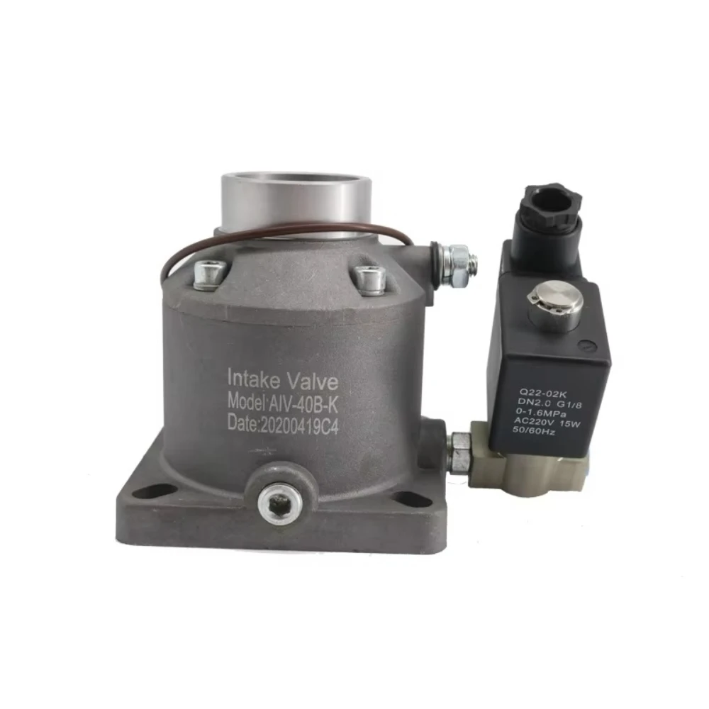 AKAST Intake Valve AIV-40B 24V 110V AIV-40B-K Unloader Valve for Screw Air Compressor