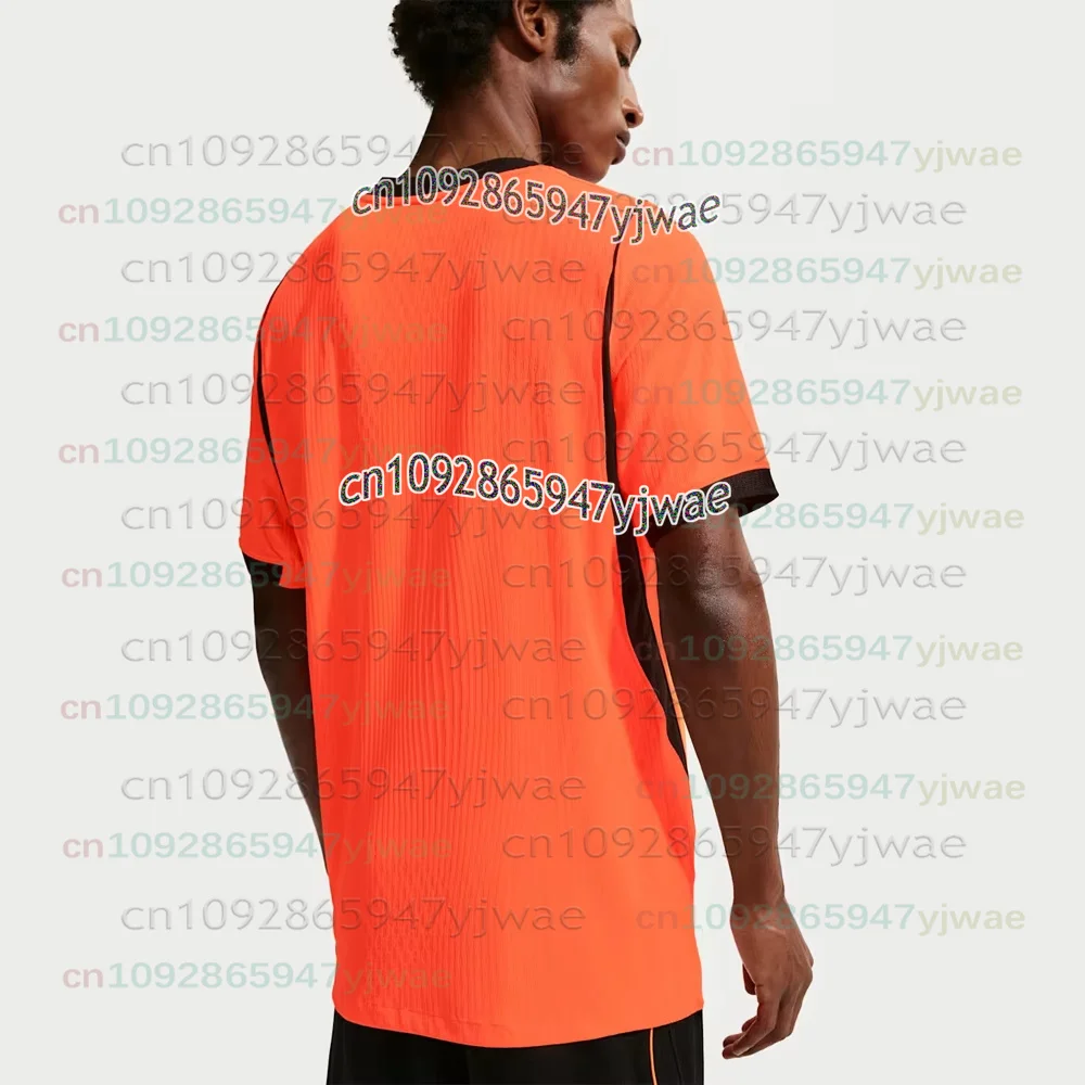 2026 Nieuwe Aanwinst Heren 3D Voetbalshirt Voetbal T-shirts Jeugd Kinderen Nederland Thuis & Uit Training Ademend Oversized T-shirt - afbeelding 2