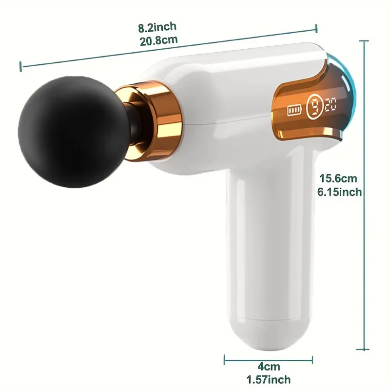 المنتج الأكثر مبيعًا 2025-مسدس تدليك العضلات اللاسلكي بالجملة #3