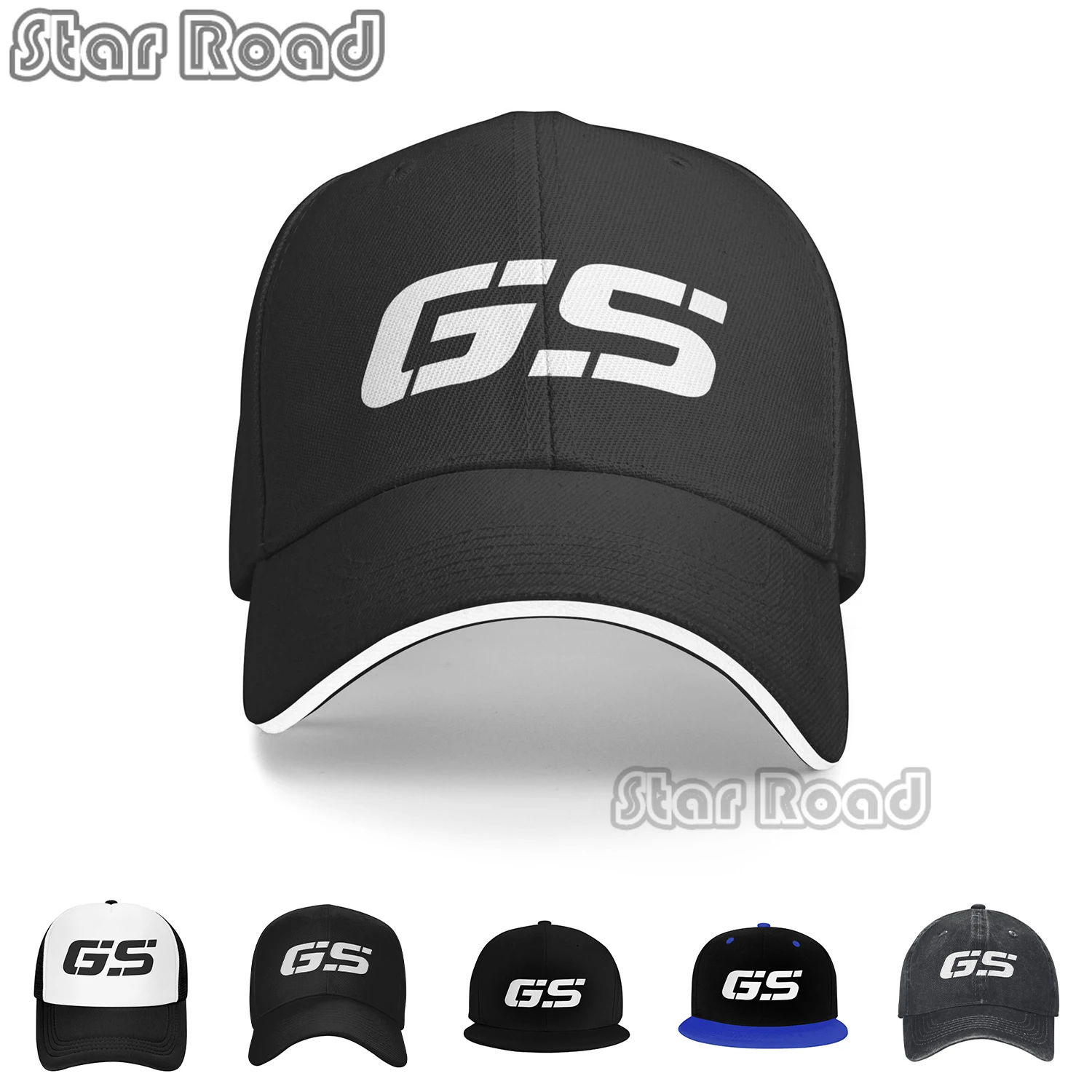 

Motorcycle GS World Map Racing Baseball Cap Outfits Motocross Hat Motor Cross Enduro Race Trucker Hats Adjustable Fit for Unisex