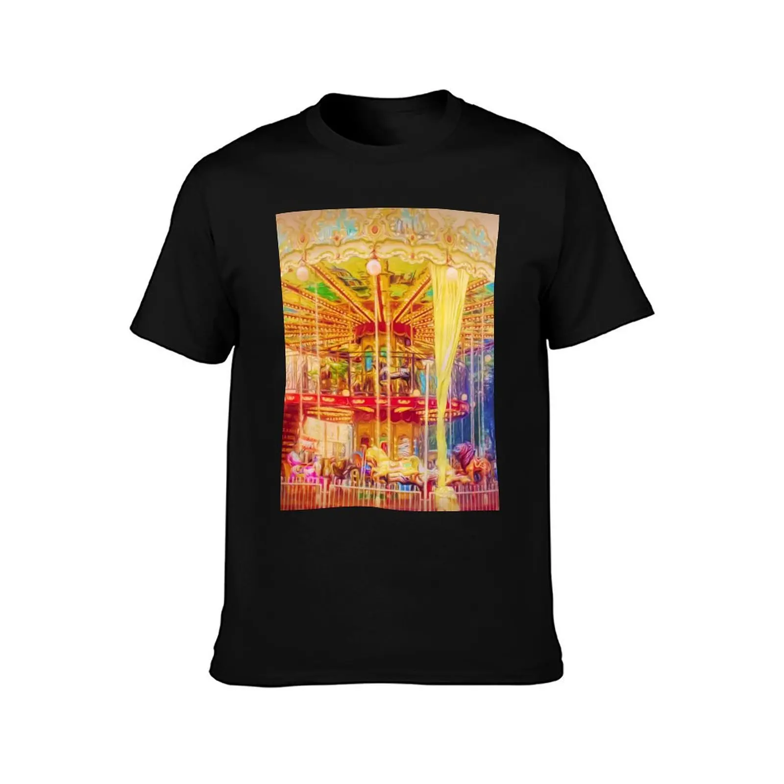 Carousel T-Shirt korean fashion shirts graphic tees shirts graphic tee oversized t shirt fruit of the loom mens t shirts