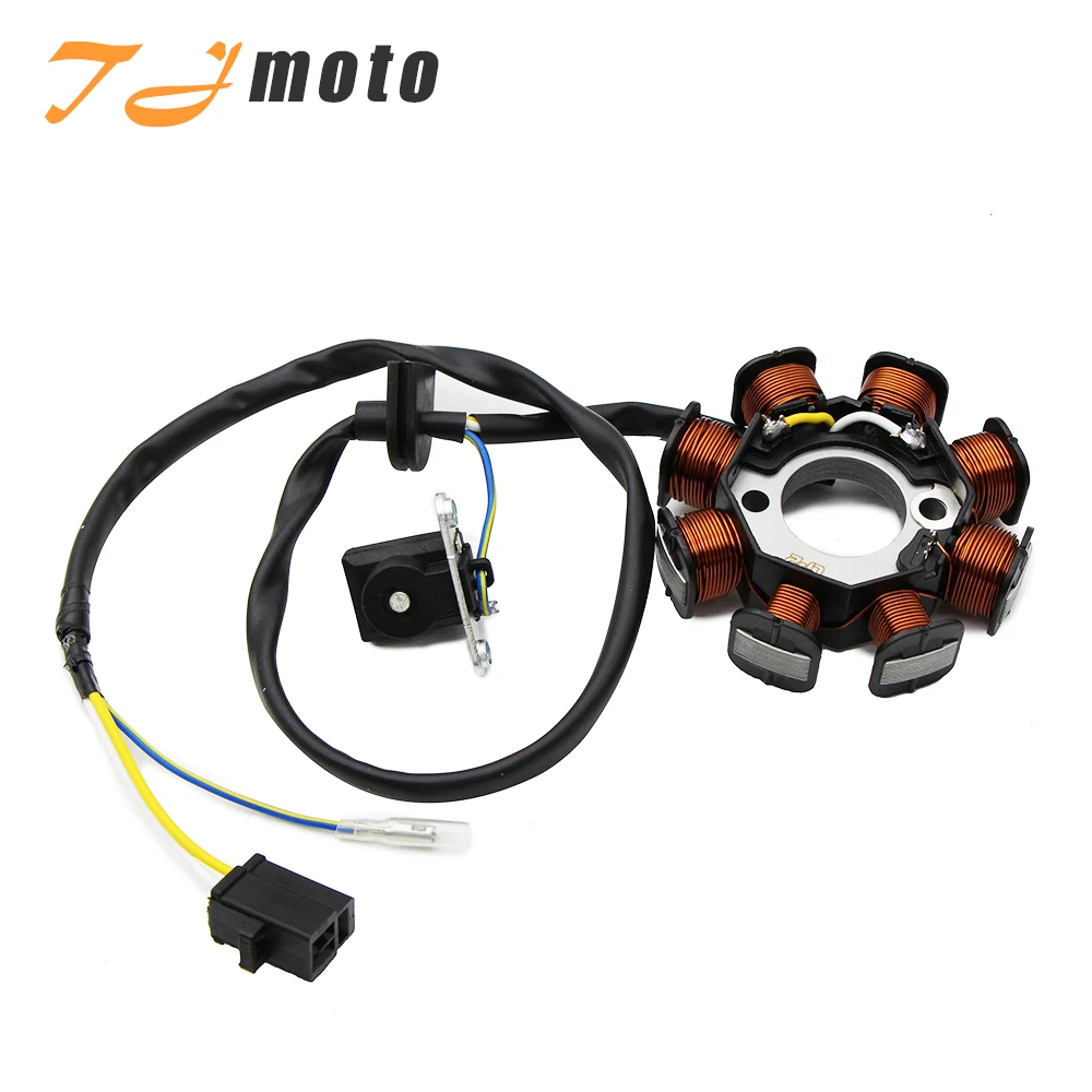 For Kawasaki 21003-Y003 KFX50 KSF50 For KYMCO 31120-LBD6-E0A 31120-LEJ2-E10 VITALITY 50 Motorcycle Generator Magneto Stator Coil