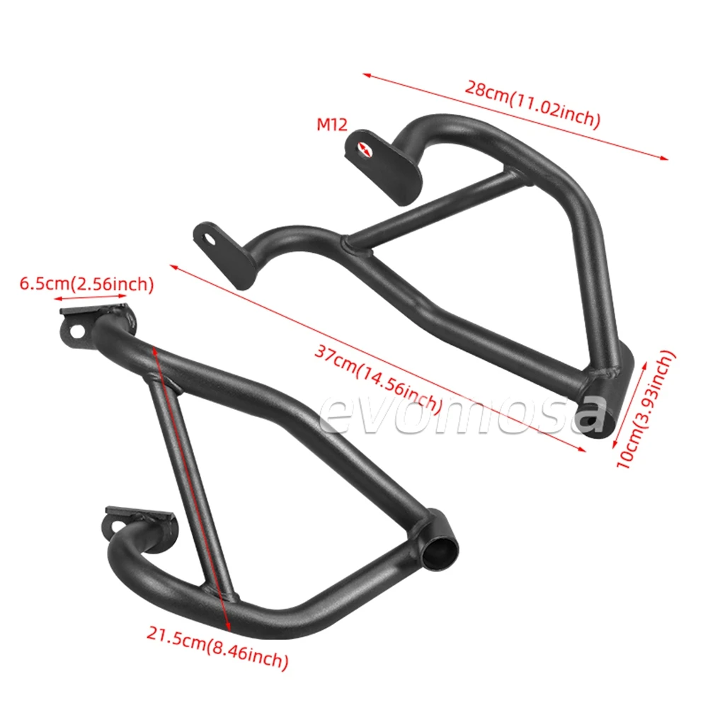 Engine Guard Highway Crash Bars Bumper For Kawasaki ELIMINATOR SE 400 500 450 E500 E450 2023 2024 2025 Frame Protection Bars