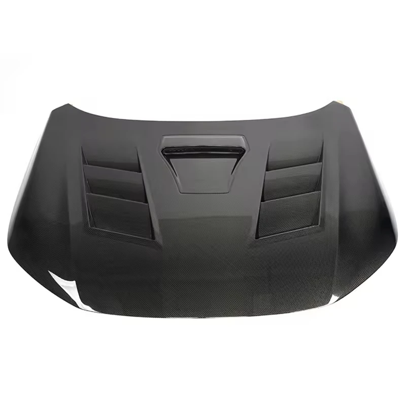 

EVO Style Carbon Fiber Front Engine Bonnet Vented Hood New Condition for Honda for Civic Gen 11 FE1 FL1 2022-2024,after car test